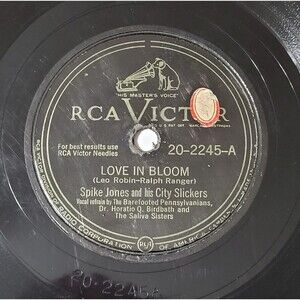 78 Novelty SPIKE JONES Love In Bloom / Blowing Bubble Gum RCA VICTOR 20-2245 V+